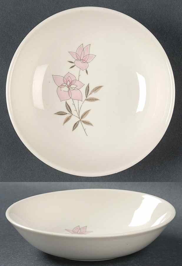 Rose Sachet Fruit/Dessert (Sauce) Bowl by Taylor, Smith & Taylor (Ts&T)-1