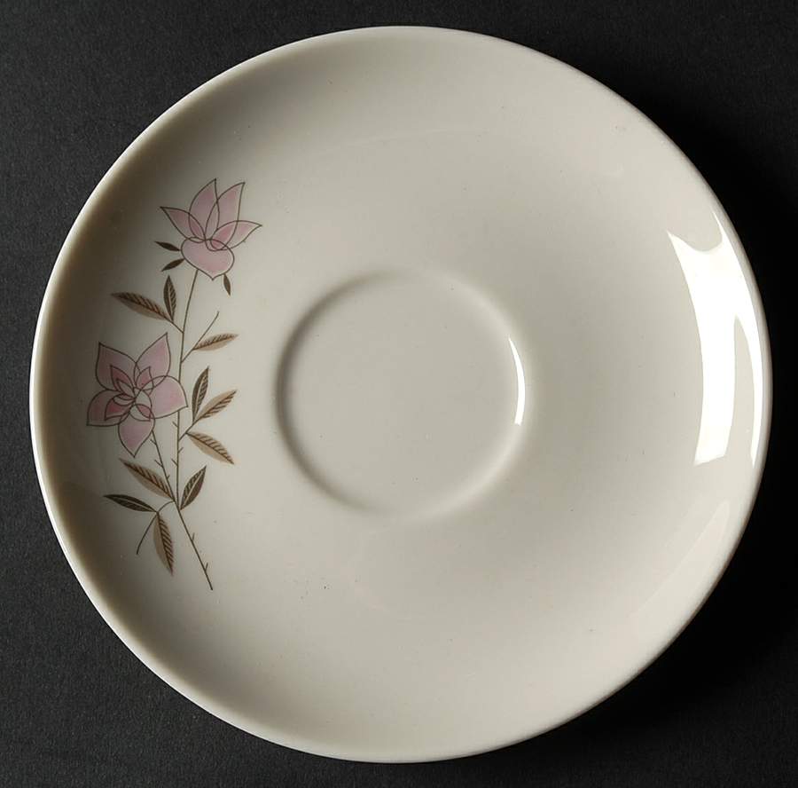 Rose Sachet Saucer by Taylor, Smith & Taylor (Ts&T)-1