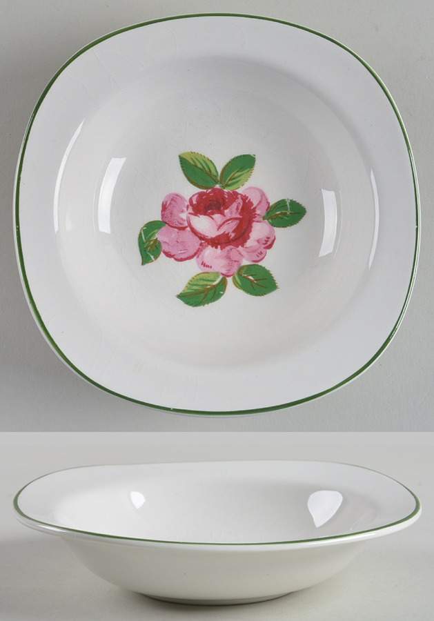 Rosemont Rim Fruit/Dessert (Sauce) Bowl by Taylor, Smith & Taylor (Ts&T)-1