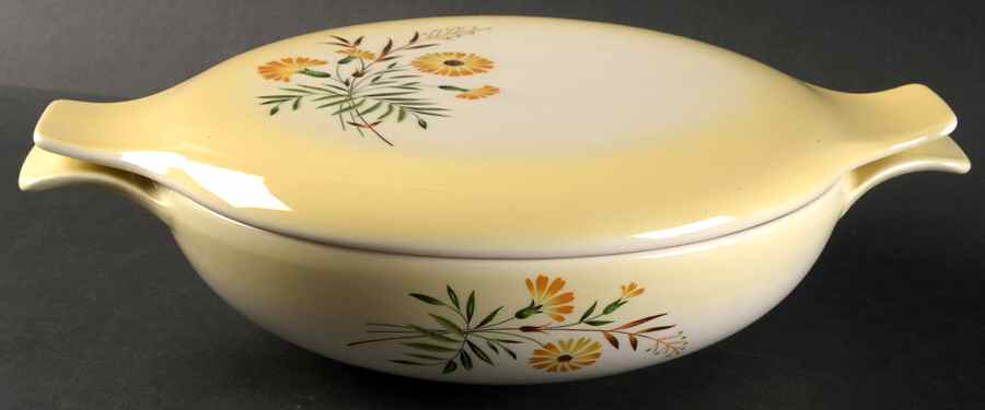 Shasta Daisy Round Covered Vegetable by Taylor, Smith & Taylor (Ts&T)-1