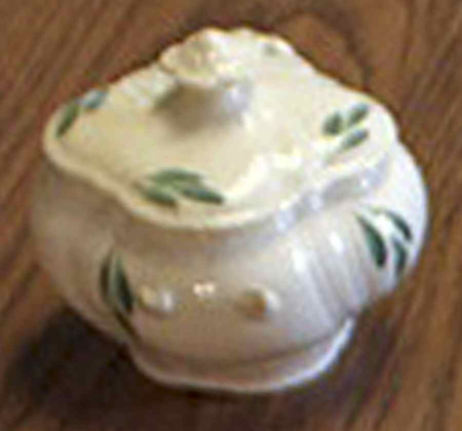 Shepherdess Sugar Bowl & Lid by Taylor, Smith & Taylor (Ts&T)-1