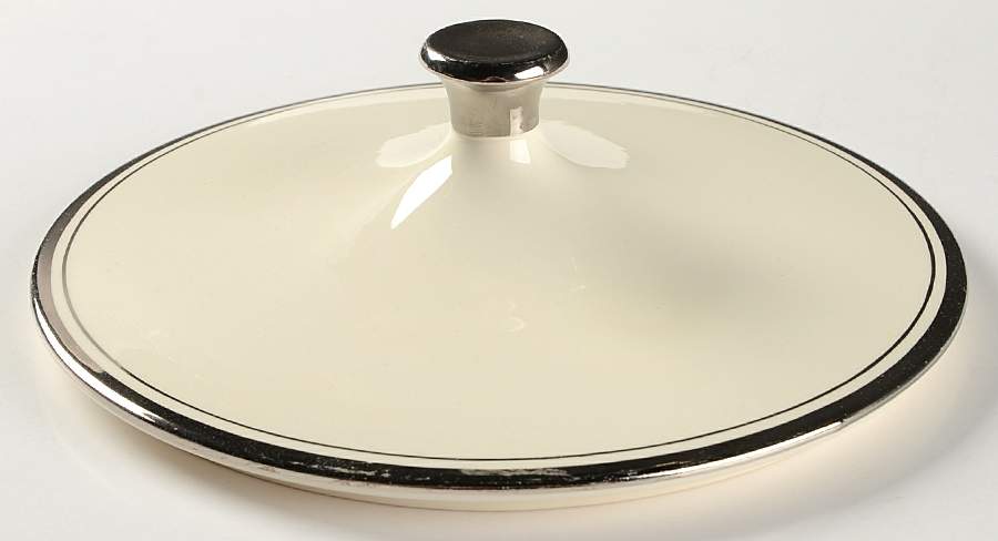 Silver Blue Lid for Round Vegetable by Taylor, Smith & Taylor (Ts&T)-1