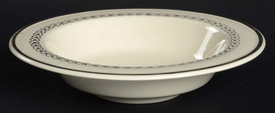 Silver Oak (Ts & T) Rim Soup Bowl by Taylor, Smith & Taylor (Ts&T)-1
