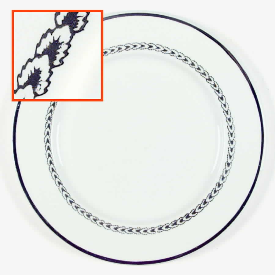 Silver Oak (Ts & T) Dinner Plate by Taylor, Smith & Taylor (Ts&T)-1