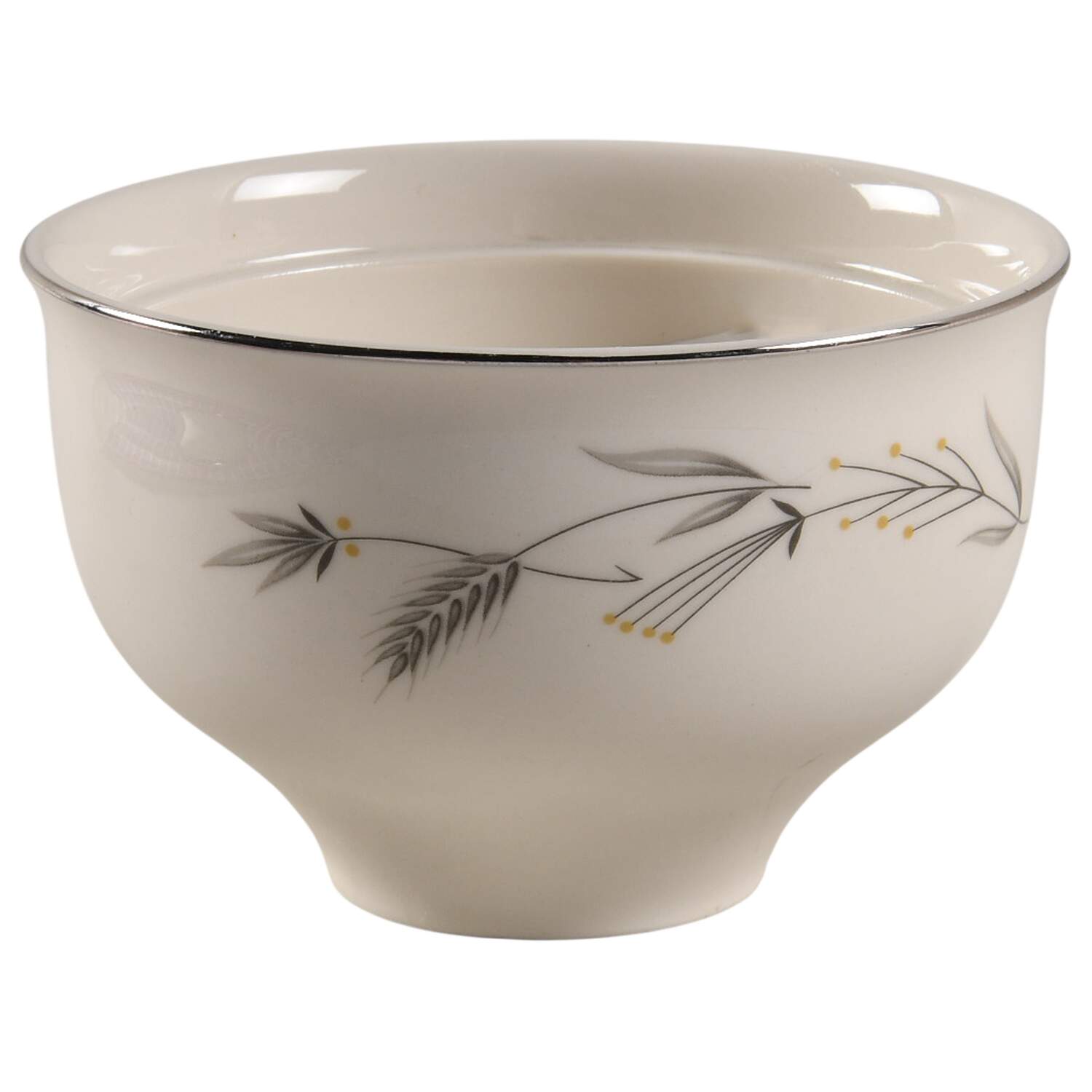 Silver Wheat Sugar Bowl No Lid by Taylor, Smith & Taylor (Ts&T)-1