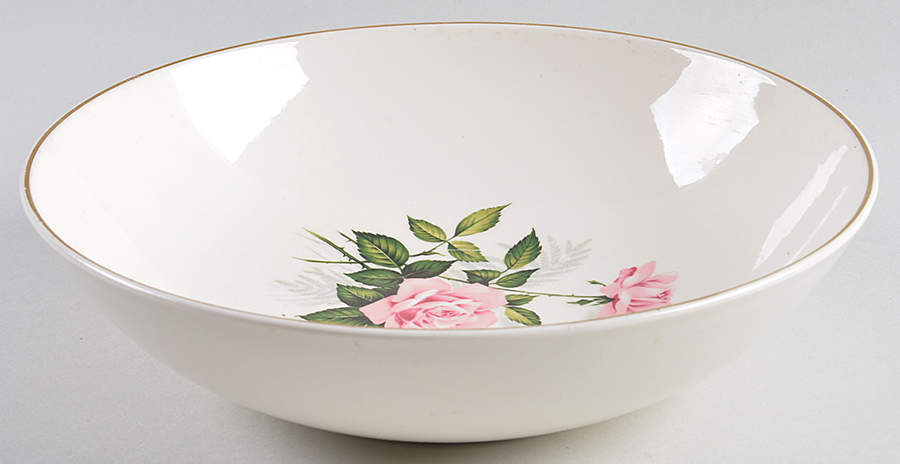 Summer Rose Gold 9" Round Vegetable Bowl by Taylor, Smith & Taylor (Ts&T)-1