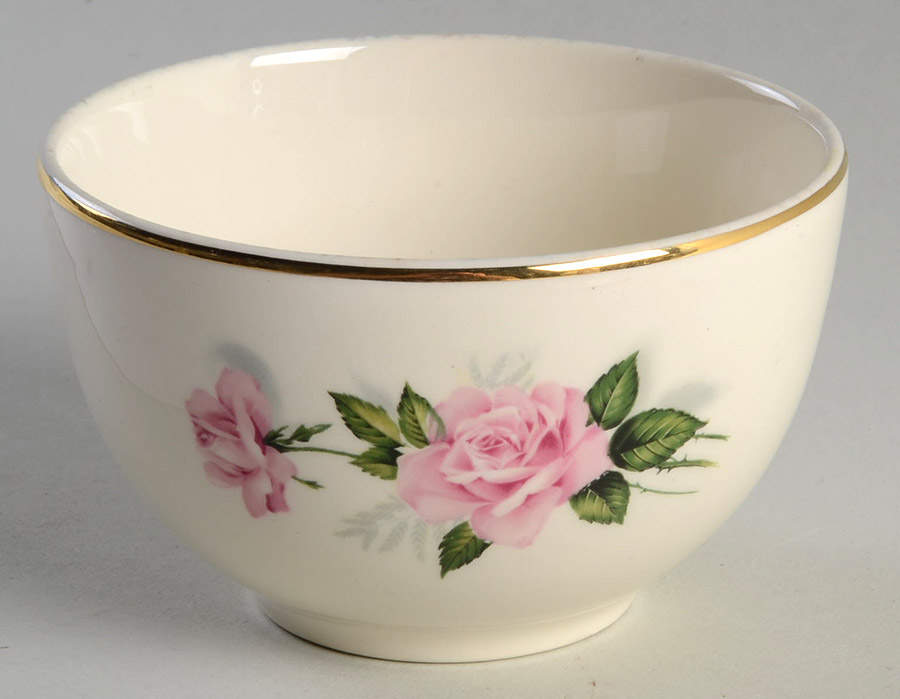 Summer Rose Gold Sugar Bowl No Lid by Taylor, Smith & Taylor (Ts&T)-1