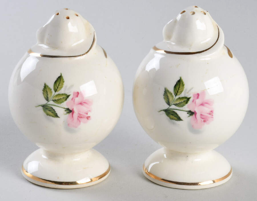 Summer Rose Gold Salt & Pepper Set by Taylor, Smith & Taylor (Ts&T)-1