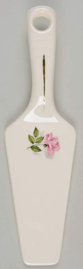 Summer Rose Gold Solid Ceramic Pie/Cake Server by Taylor, Smith & Taylor (Ts&T)-1