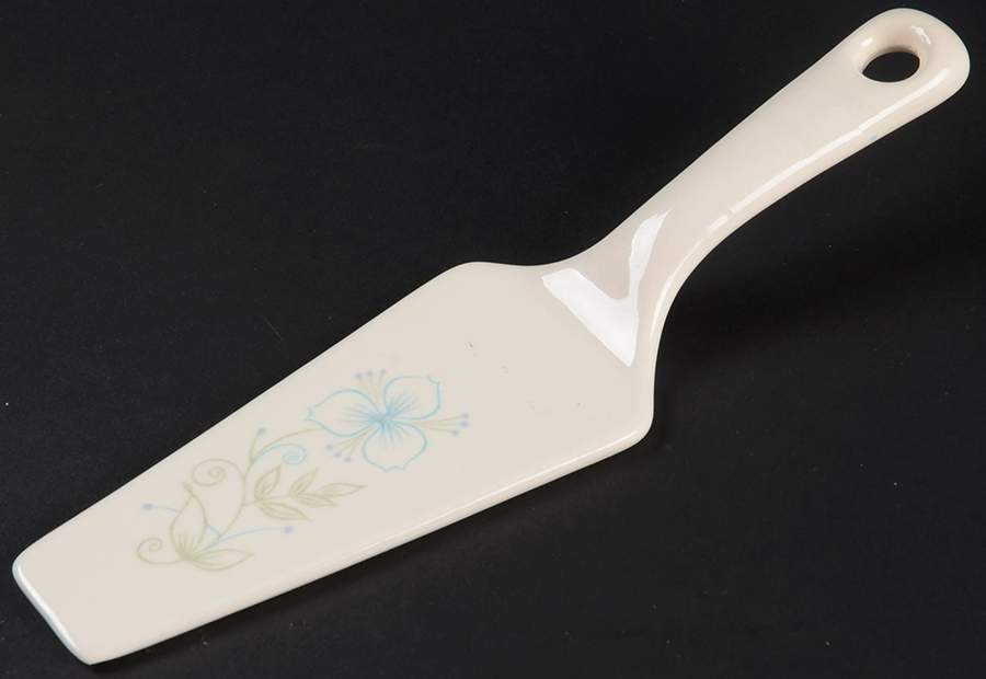 Summertime Solid Ceramic Pie/Cake Server by Taylor, Smith & Taylor (Ts&T)-1