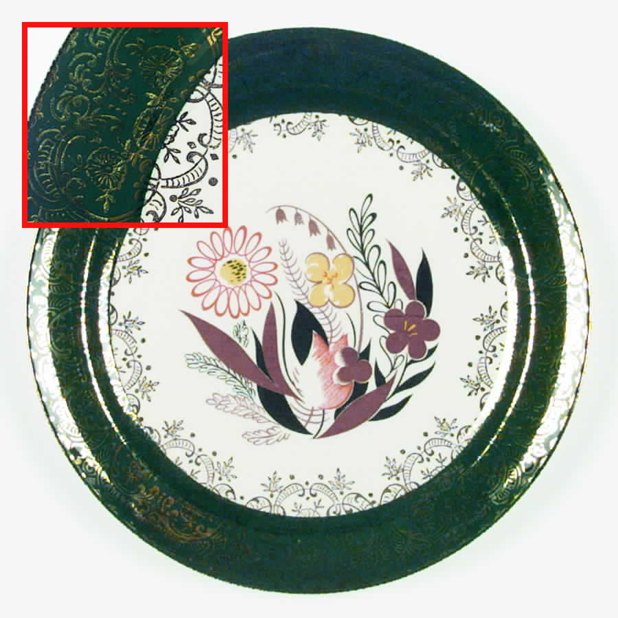 TST106 Dinner Plate by Taylor, Smith & Taylor (Ts&T)-1