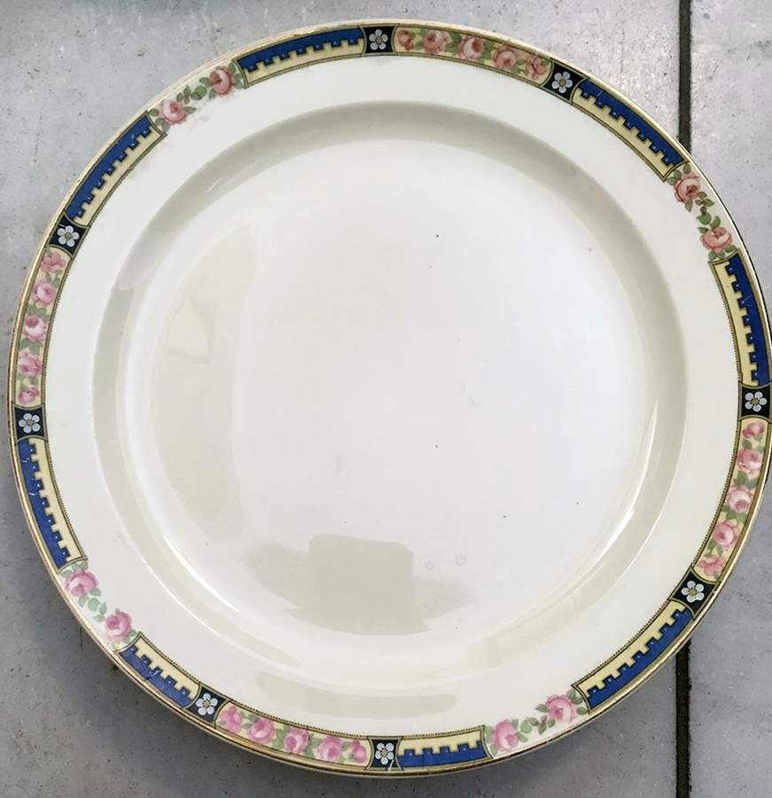TST112 Dinner Plate by Taylor, Smith & Taylor (Ts&T)-1
