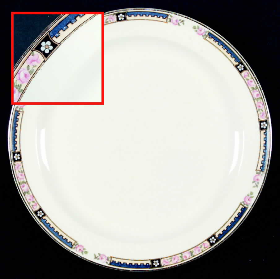 TST112 Dinner Plate by Taylor, Smith & Taylor (Ts&T)-1