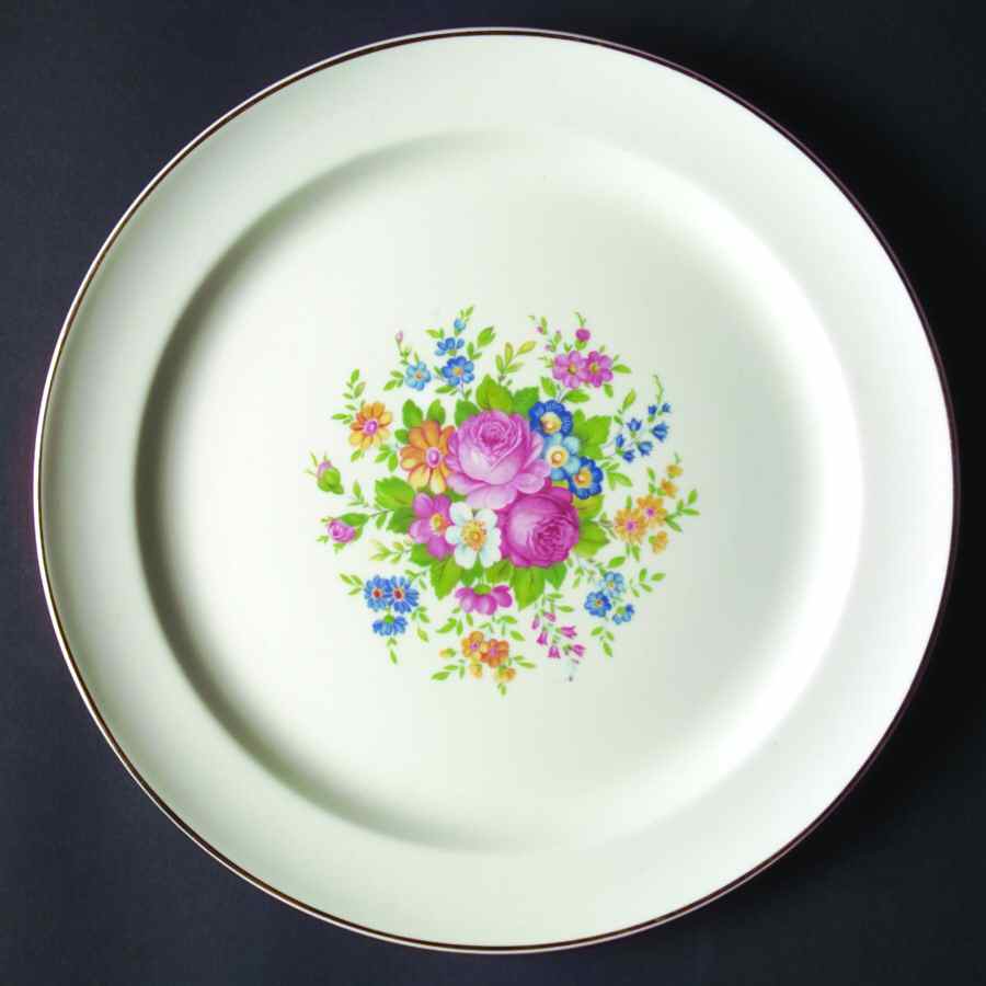 1821 Luncheon Plate by Taylor, Smith & Taylor (Ts&T)-1