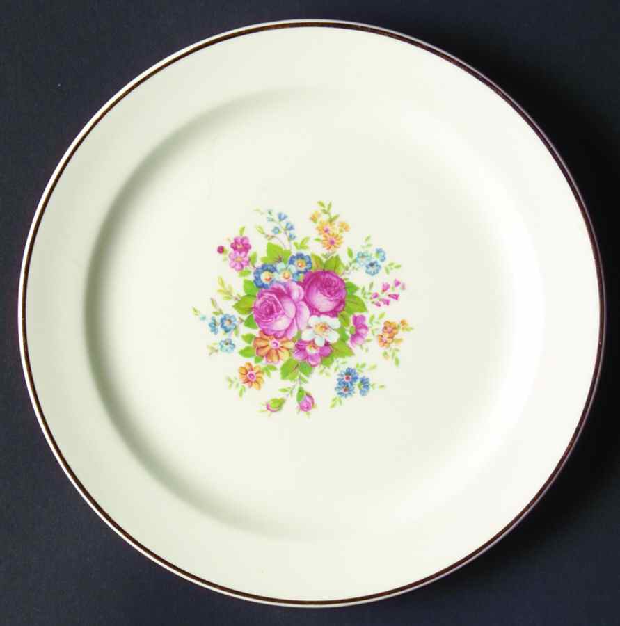 1821 Bread & Butter Plate by Taylor, Smith & Taylor (Ts&T)-1