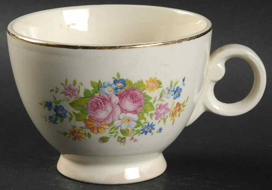 1821 Footed Cup by Taylor, Smith & Taylor (Ts&T)-1