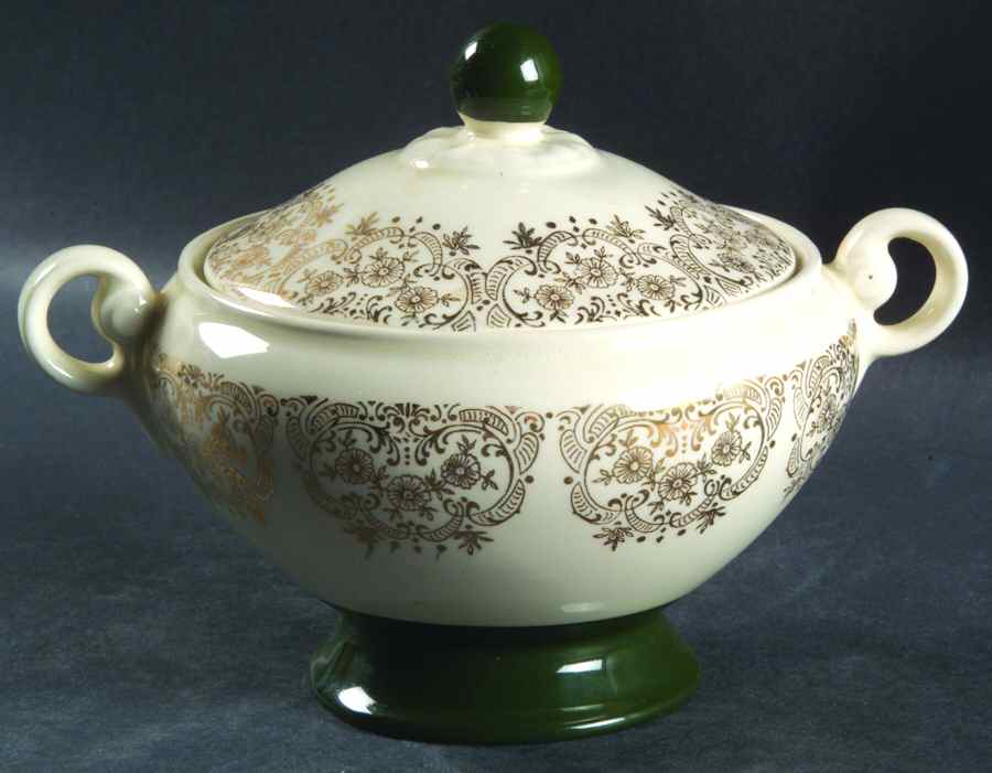 TST116 Sugar Bowl & Lid by Taylor, Smith & Taylor (Ts&T)-1