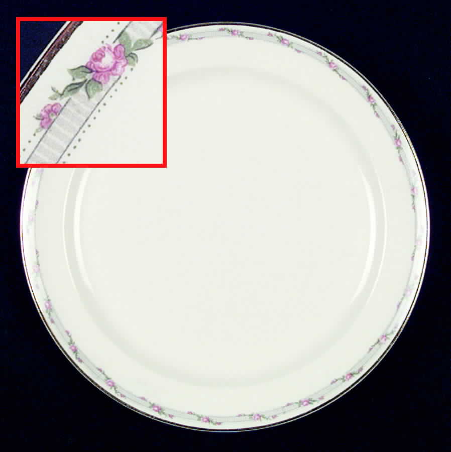 1441 Dinner Plate by Taylor, Smith & Taylor (Ts&T)-1