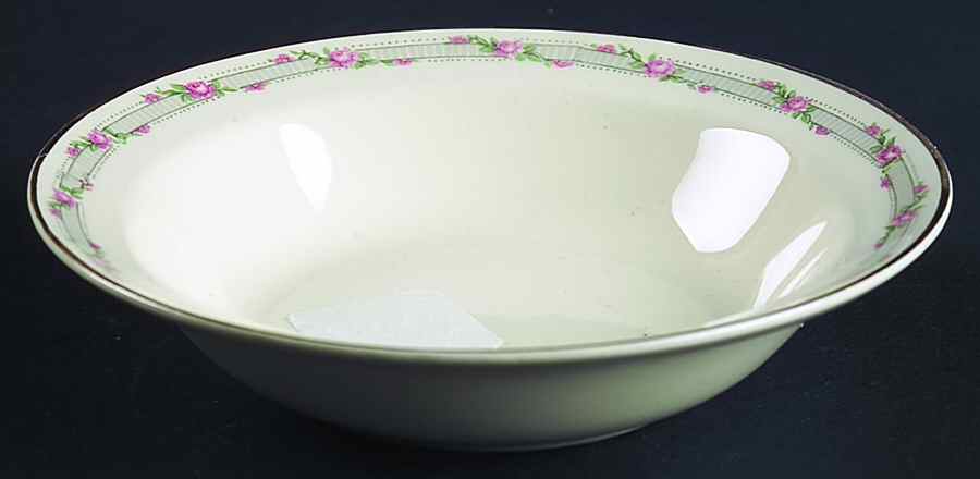 1441 Rim Fruit/Dessert (Sauce) Bowl by Taylor, Smith & Taylor (Ts&T)-1