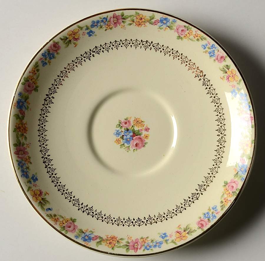 1932 Saucer by Taylor, Smith & Taylor (Ts&T)-1