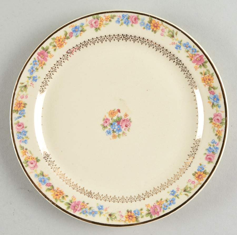 1932 Bread & Butter Plate by Taylor, Smith & Taylor (Ts&T)-1