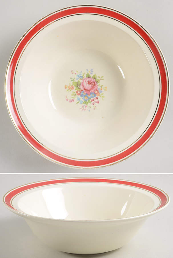 1599 9" Round Vegetable Bowl by Taylor, Smith & Taylor (Ts&T)-1