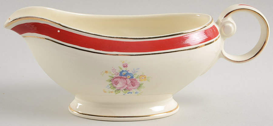1599 Gravy Boat by Taylor, Smith & Taylor (Ts&T)-1