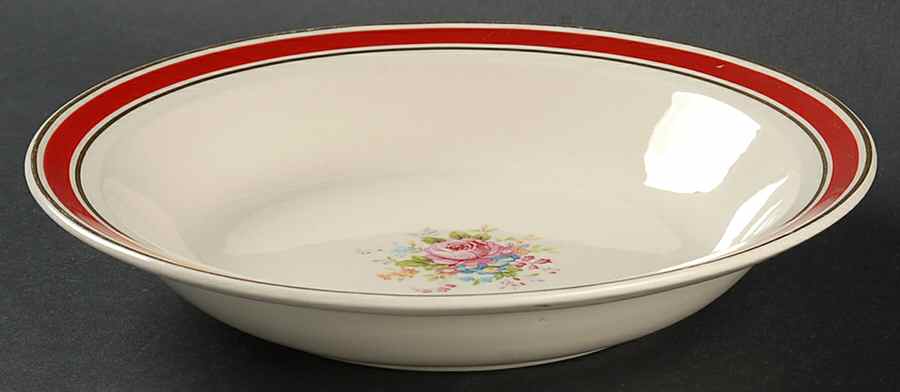 1599 Rim Soup Bowl by Taylor, Smith & Taylor (Ts&T)-1