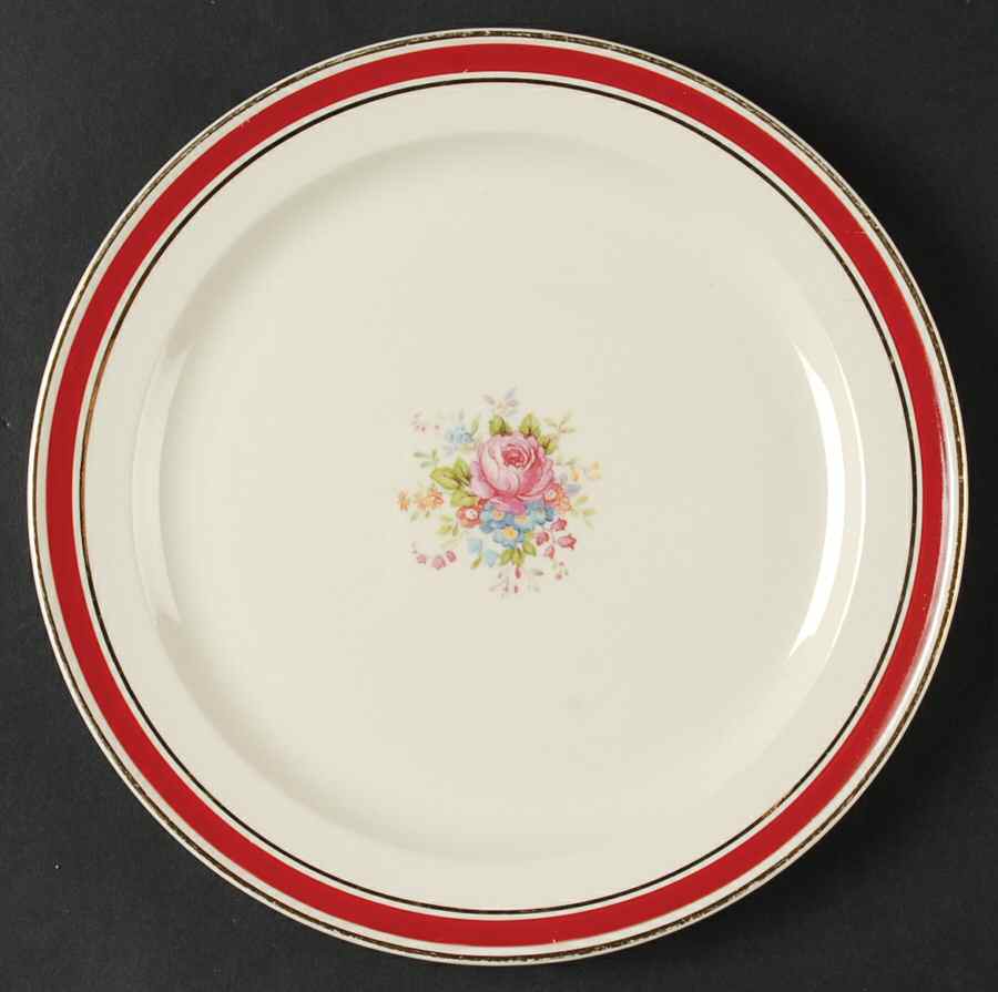 1599 Salad Plate by Taylor, Smith & Taylor (Ts&T)-1