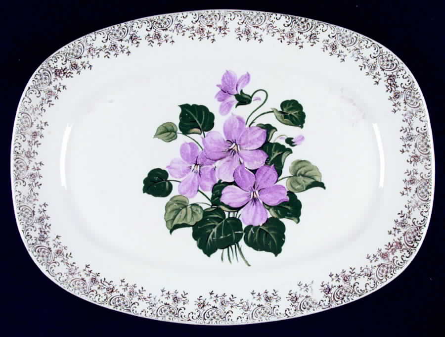 TST132 13" Oval Serving Platter by Taylor, Smith & Taylor (Ts&T)-1