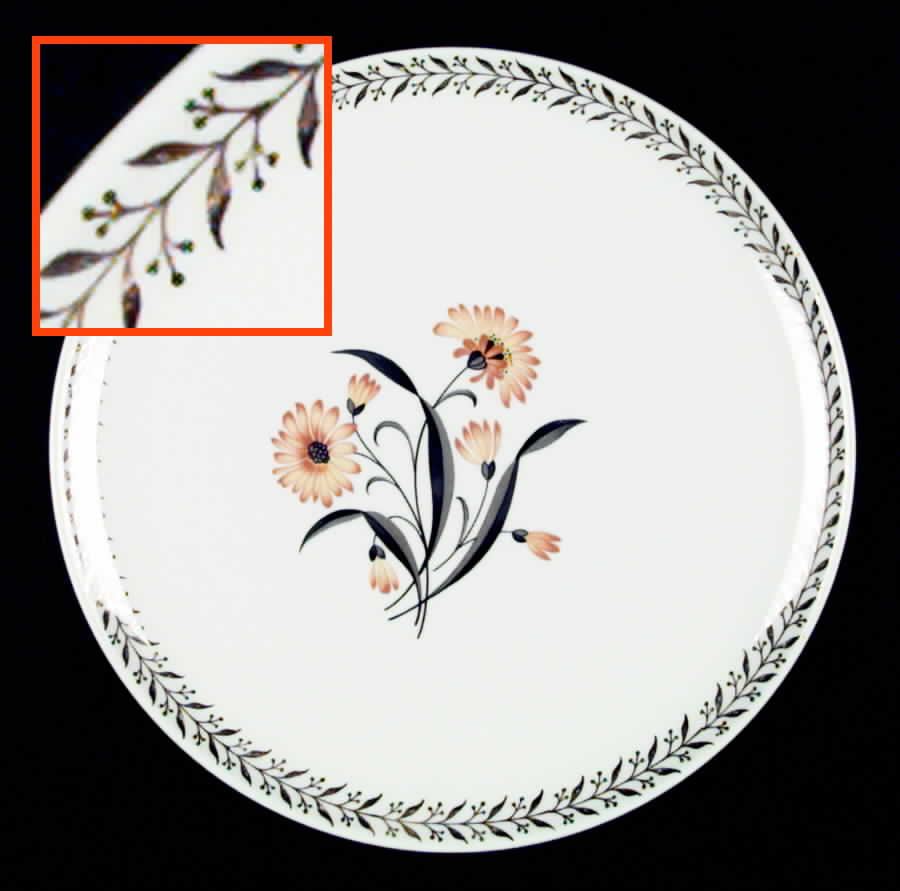 TST133 Dinner Plate by Taylor, Smith & Taylor (Ts&T)-1
