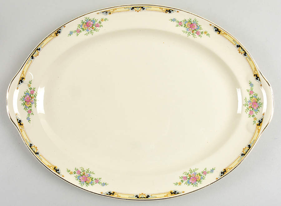 TST134 15" Oval Serving Platter by Taylor, Smith & Taylor (Ts&T)-1
