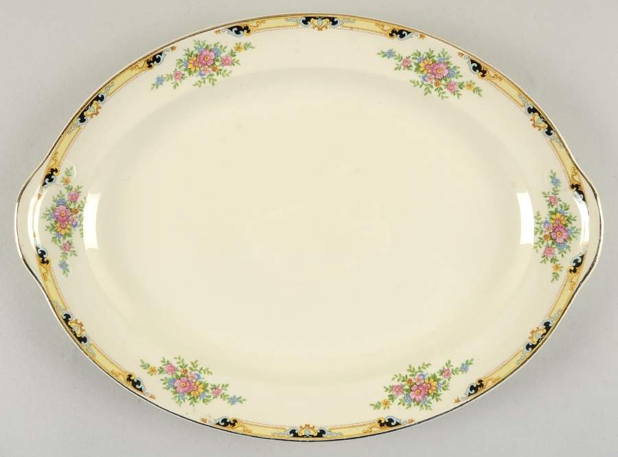 TST134 13" Oval Serving Platter by Taylor, Smith & Taylor (Ts&T)-1