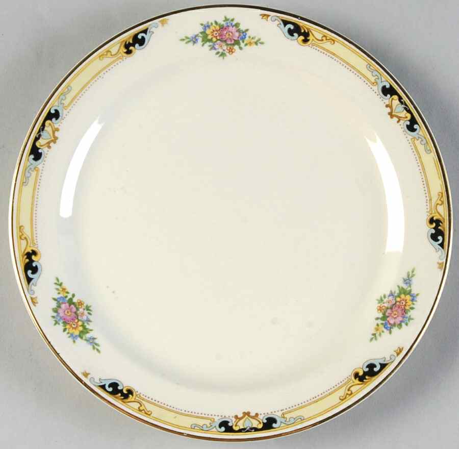TST134 Bread & Butter Plate by Taylor, Smith & Taylor (Ts&T)-1