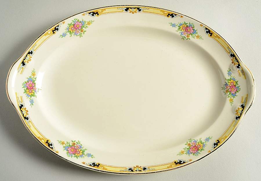 TST134 11" Oval Serving Platter by Taylor, Smith & Taylor (Ts&T)-1