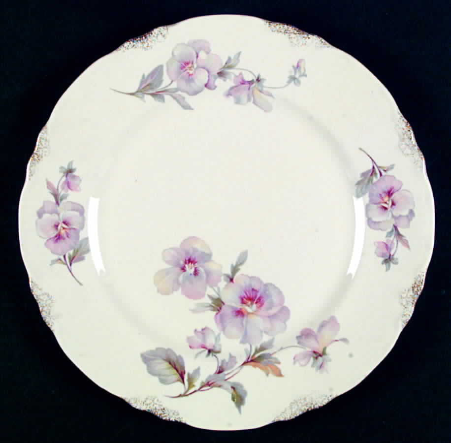 1712 Dinner Plate by Taylor, Smith & Taylor (Ts&T)-1
