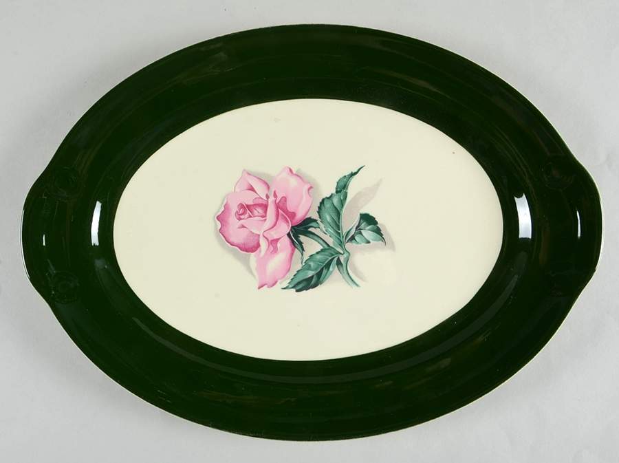 TST15 13" Oval Serving Platter by Taylor, Smith & Taylor (Ts&T)-1