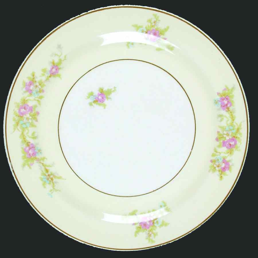 1743 Bread & Butter Plate by Taylor, Smith & Taylor (Ts&T)-1