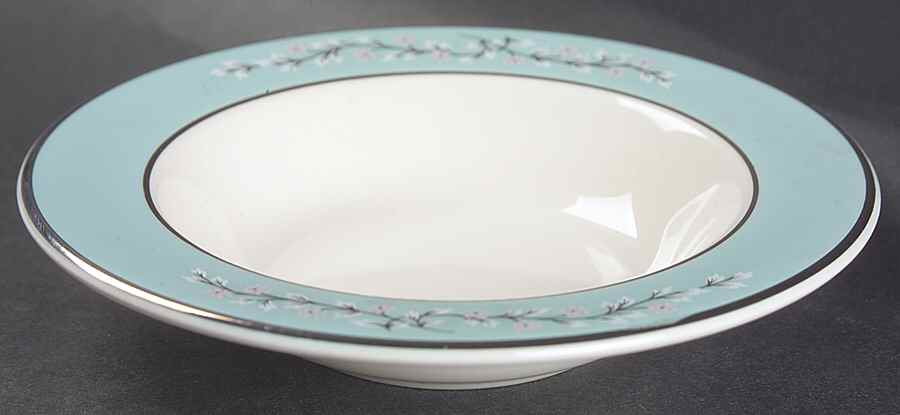 Pink Symphony Rim Fruit/Dessert (Sauce) Bowl by Taylor, Smith & Taylor (Ts&T)-1