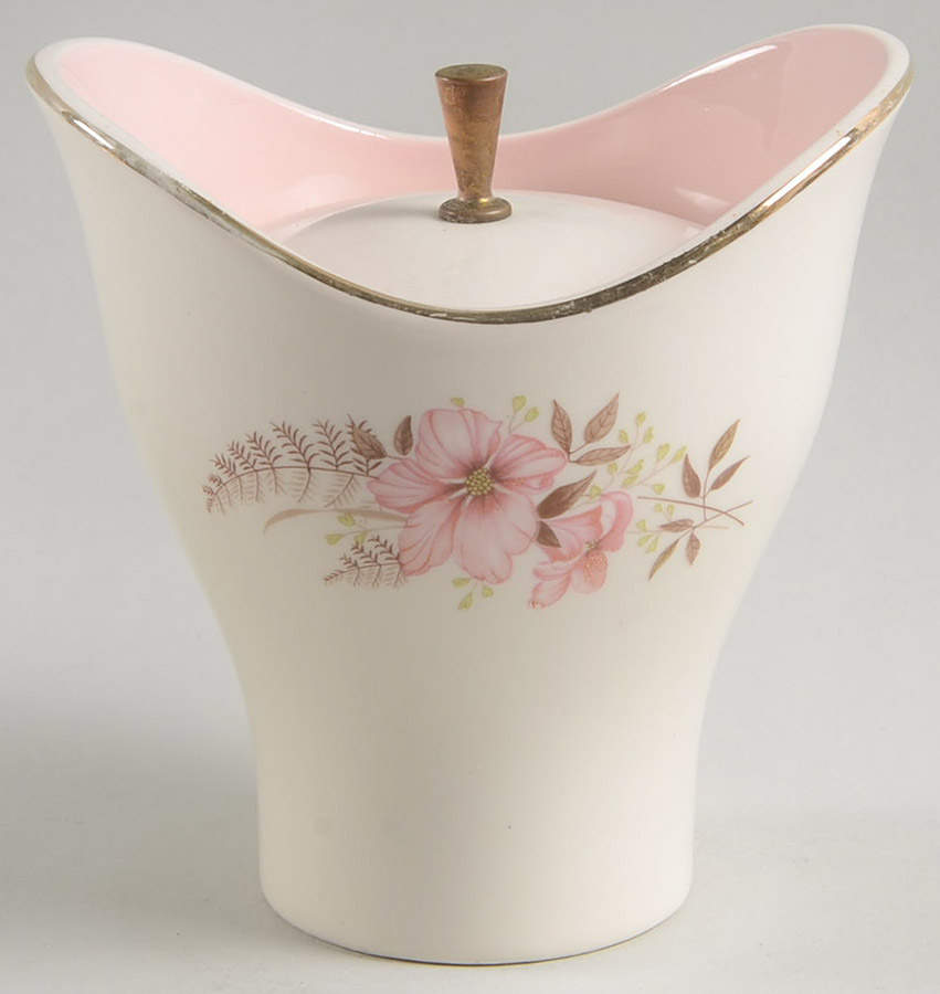 TST163 Sugar Bowl & Lid by Taylor, Smith & Taylor (Ts&T)-1