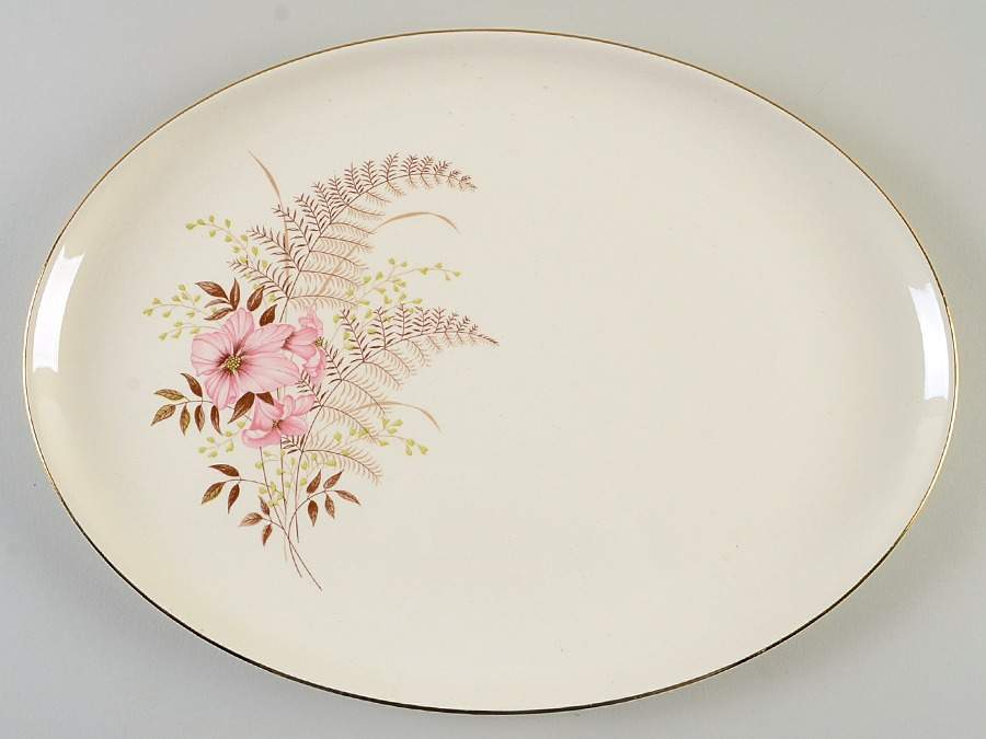 TST163 13" Oval Serving Platter by Taylor, Smith & Taylor (Ts&T)-1