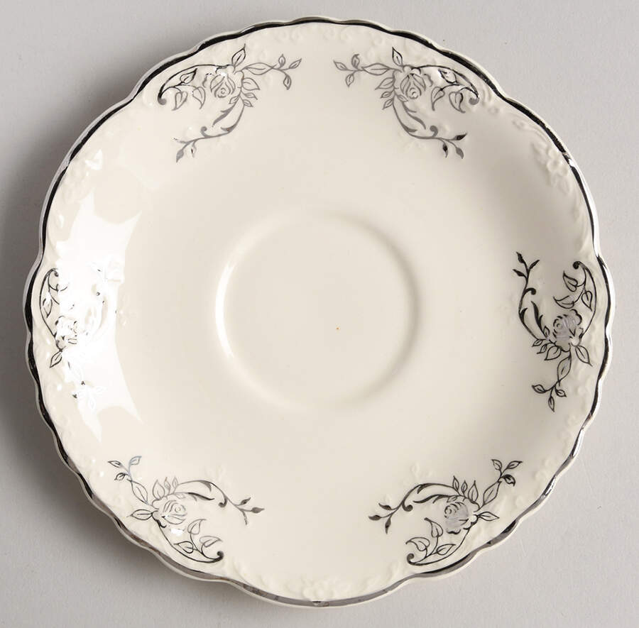 1115 Saucer by Taylor, Smith & Taylor (Ts&T)-1