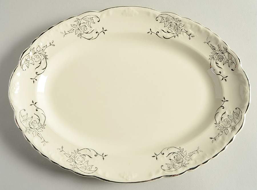 1115 11" Oval Serving Platter by Taylor, Smith & Taylor (Ts&T)-1