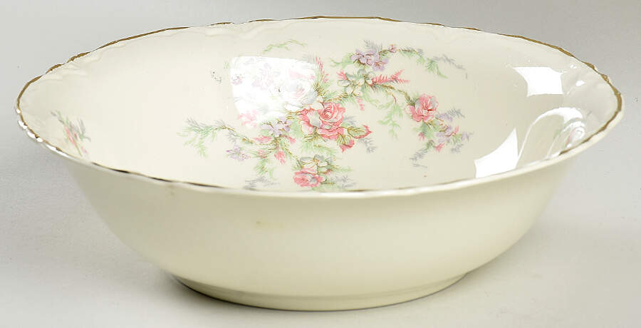1653 8" Round Vegetable Bowl by Taylor, Smith & Taylor (Ts&T)-1