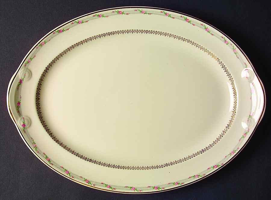 TST172 13" Oval Serving Platter by Taylor, Smith & Taylor (Ts&T)-1