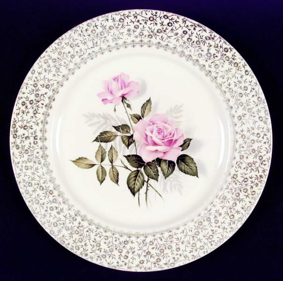 TST177 Dinner Plate by Taylor, Smith & Taylor (Ts&T)-1