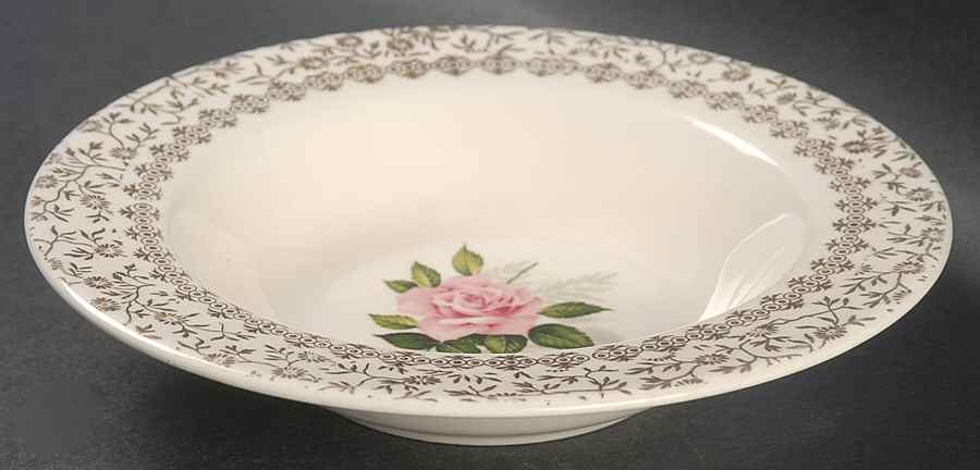 TST177 Rim Fruit/Dessert (Sauce) Bowl by Taylor, Smith & Taylor (Ts&T)-1