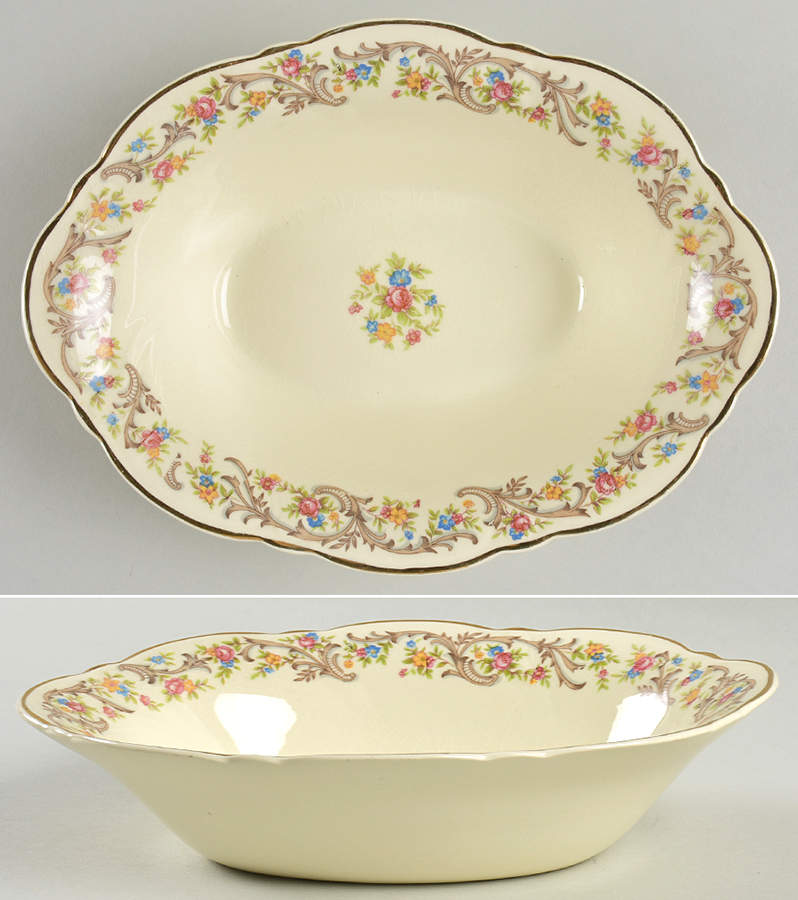 TST180 9" Oval Vegetable Bowl by Taylor, Smith & Taylor (Ts&T)-1