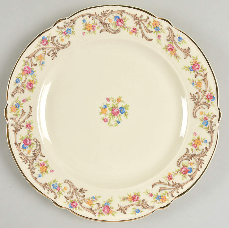 TST180 Luncheon Plate by Taylor, Smith & Taylor (Ts&T)-1