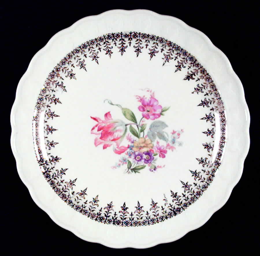 TST187 Bread & Butter Plate by Taylor, Smith & Taylor (Ts&T)-1